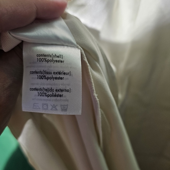 WeWoreWhat Cream Long Sleeve Dress Size Medium NWT PTP 17/18 - Picture 3 of 9